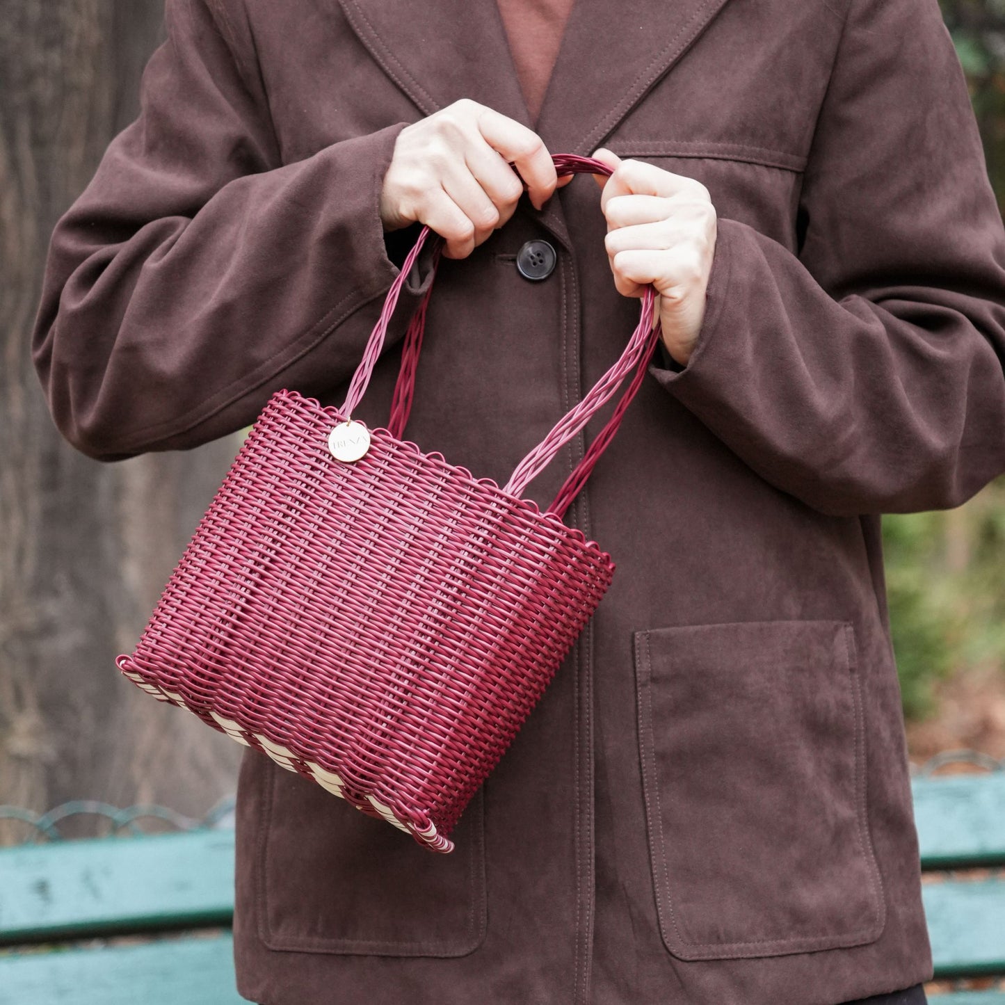 PETIT PANIER - BURGUNDY