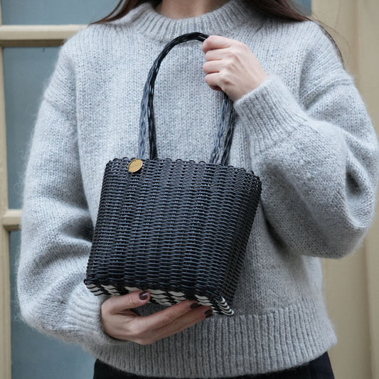 Petit panier tissé à la main – Trenza