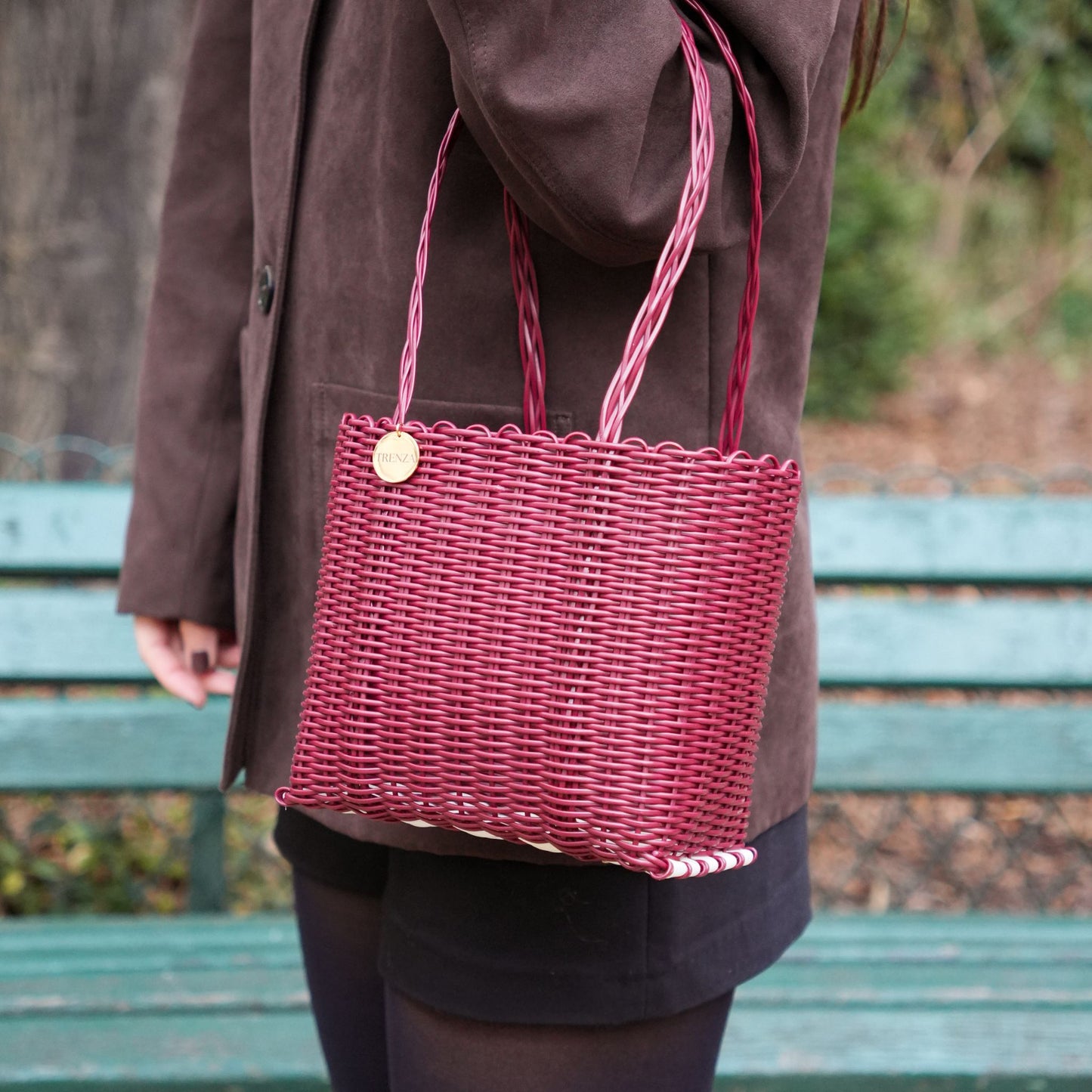 PETIT PANIER - BURGUNDY