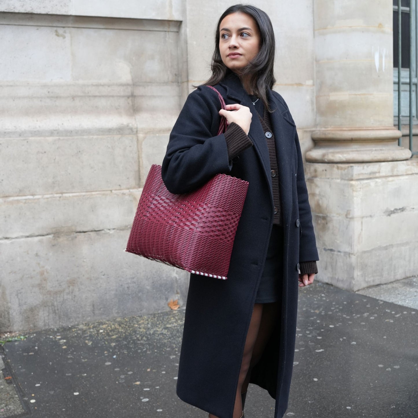 GRAND PANIER - BURGUNDY