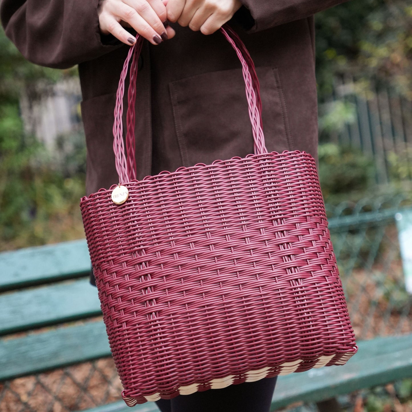 PANIER - BURGUNDY
