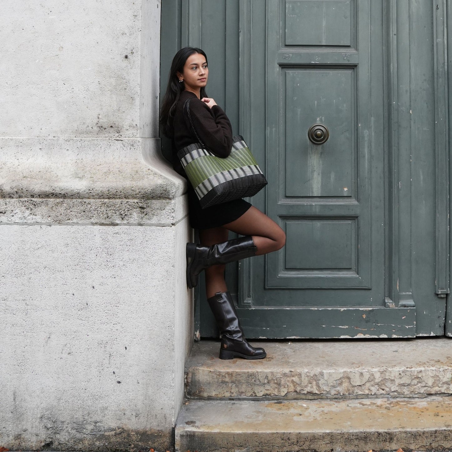 GRAND PANIER - OLIVE